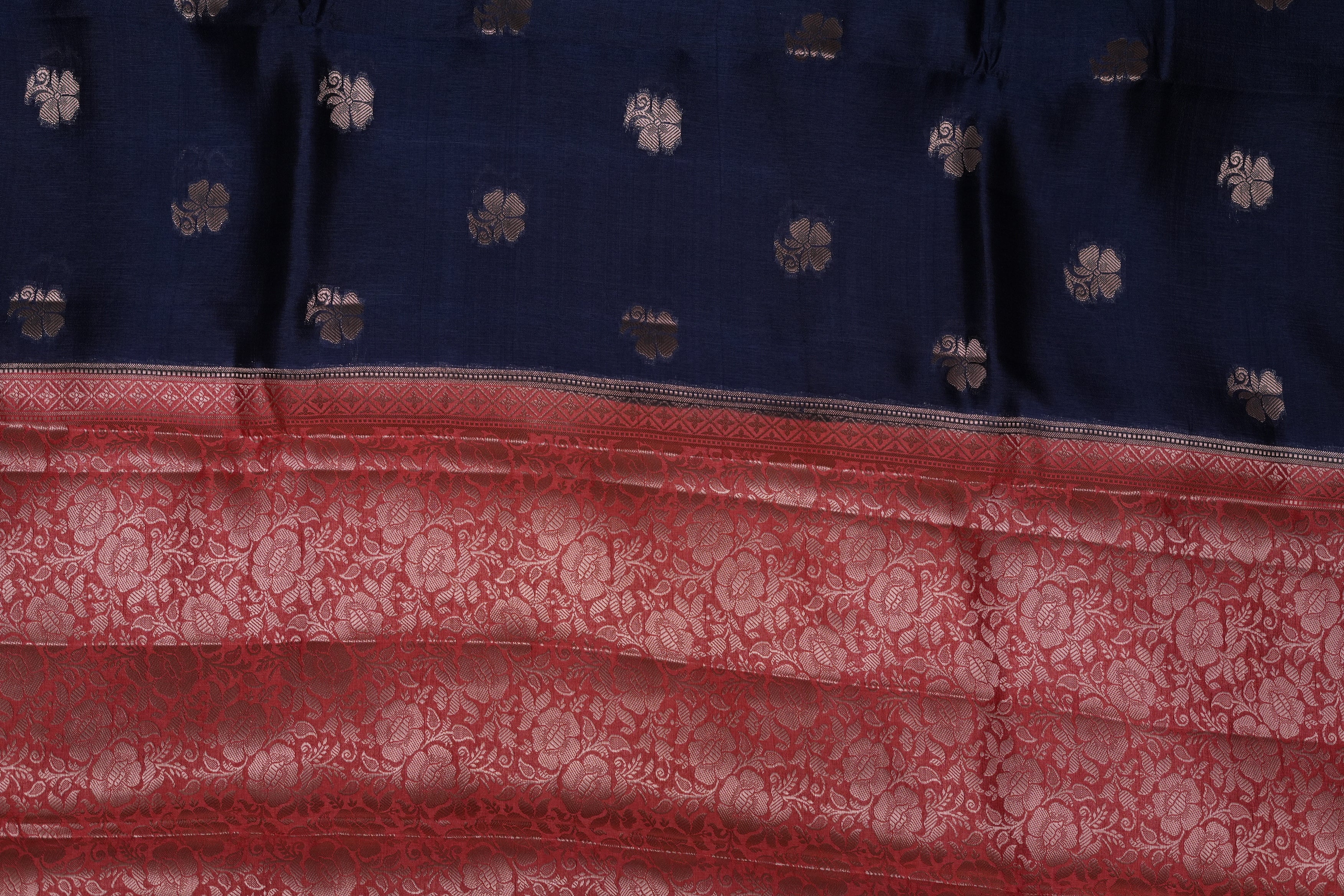 RAW MANGO SAREE- BLUE