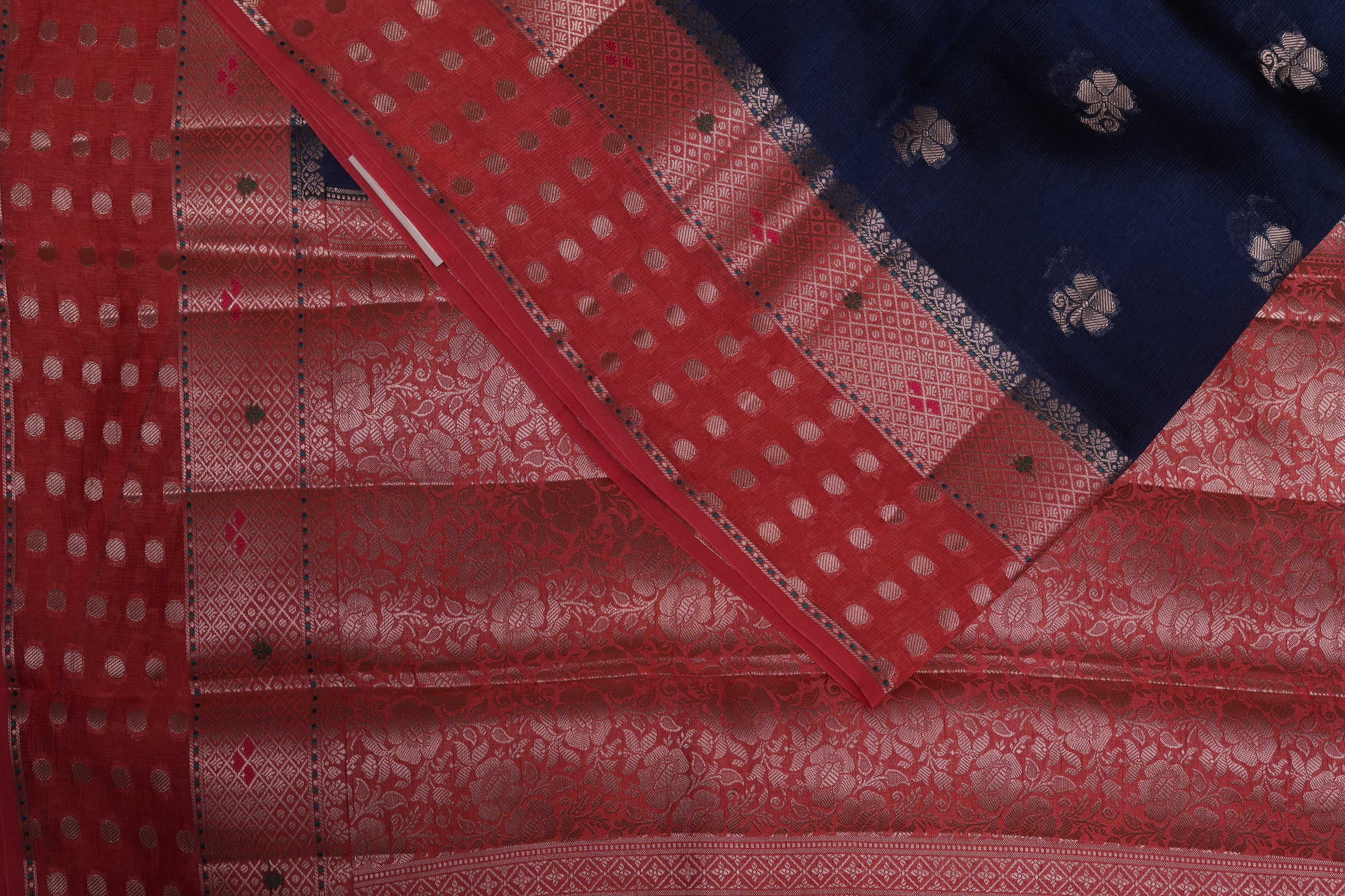 RAW MANGO SAREE- BLUE