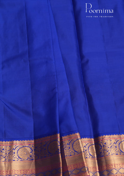 PURE VINTAGE KANCHI PATTU SAREE - KADHAMBARI SILKS