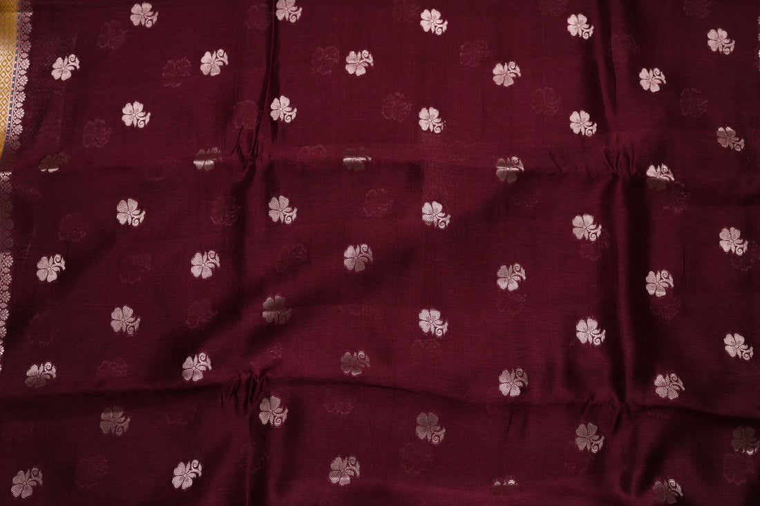 RAW MANGO SAREE- MAROON