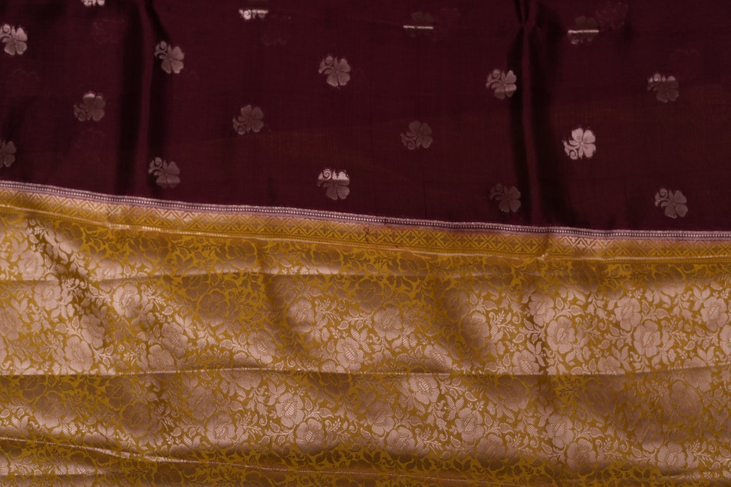 RAW MANGO SAREE- MAROON