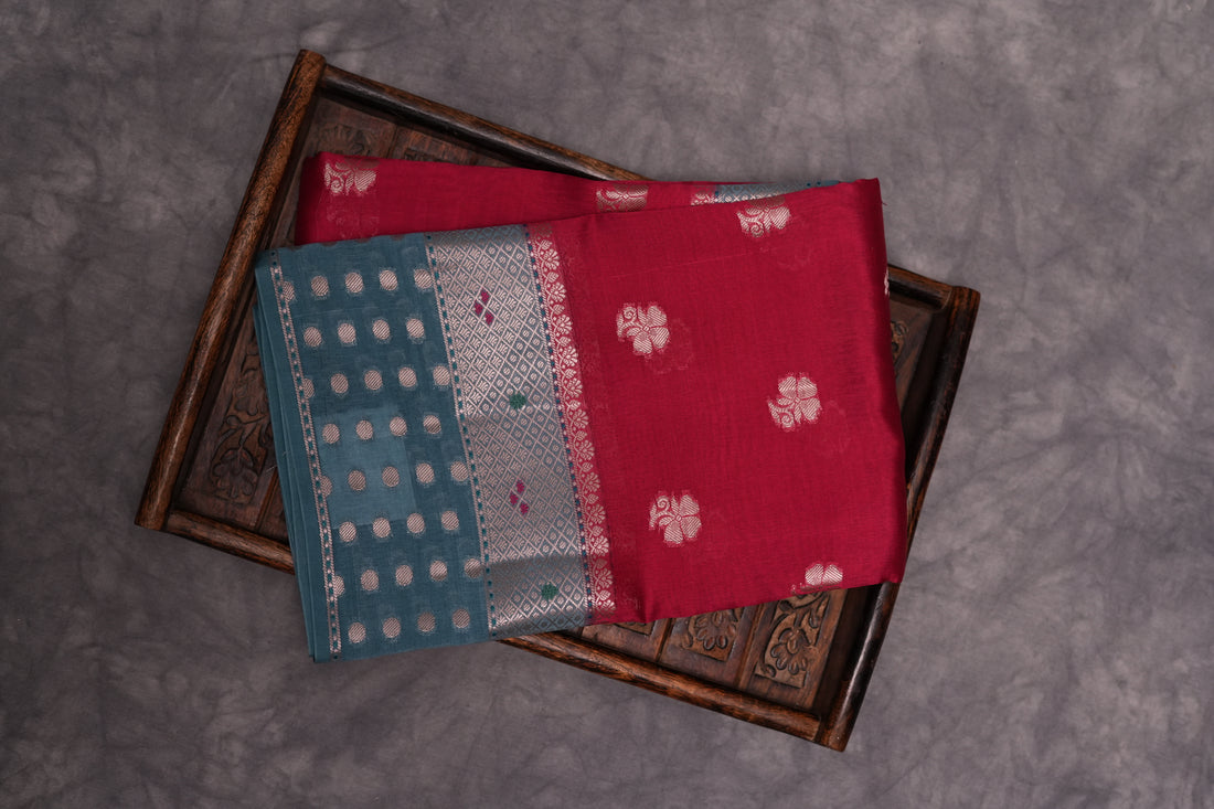 RAW MANGO SAREE- PINK