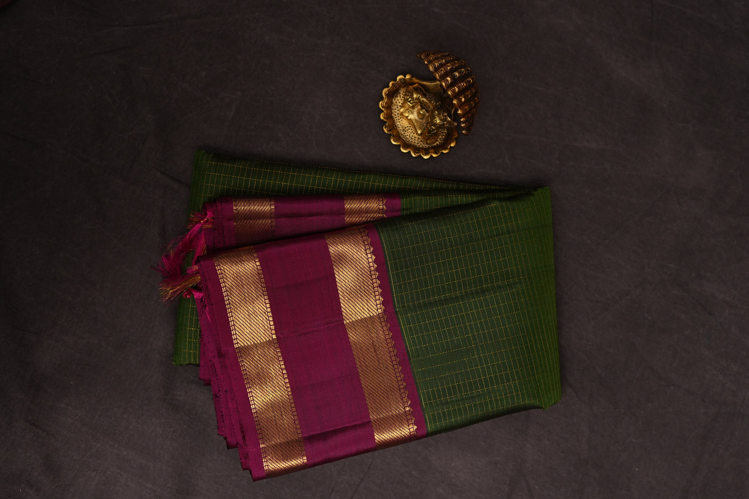 VINTAGE KANJEEVARAM - GREEN