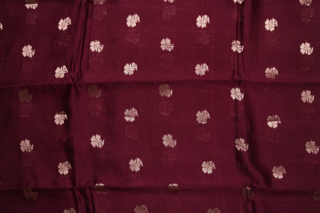 RAW MANGO SAREE- WINE