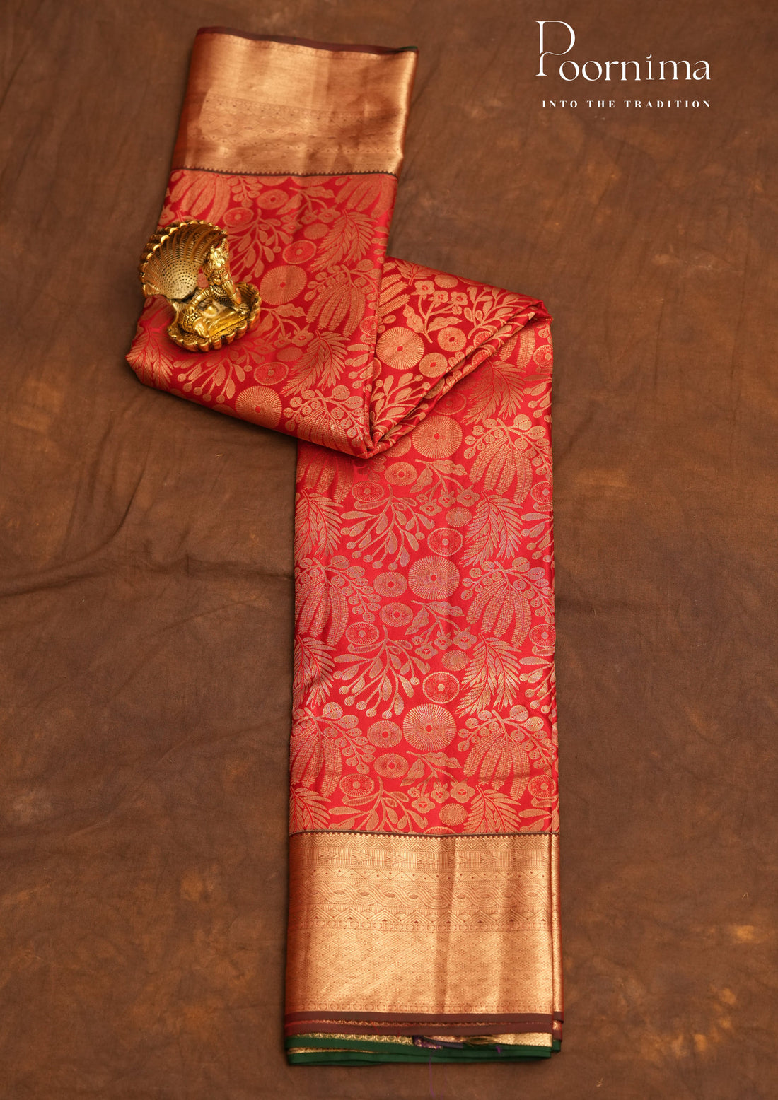 PURE VINTAGE KANCHI PATTU SAREE - KADHAMBARI SILKS