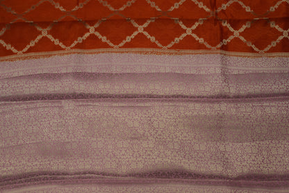 RAW MANGO SAREE- ORANGE