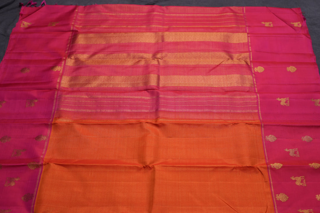 VINTAGE KANJEEVARAM - ORANGE