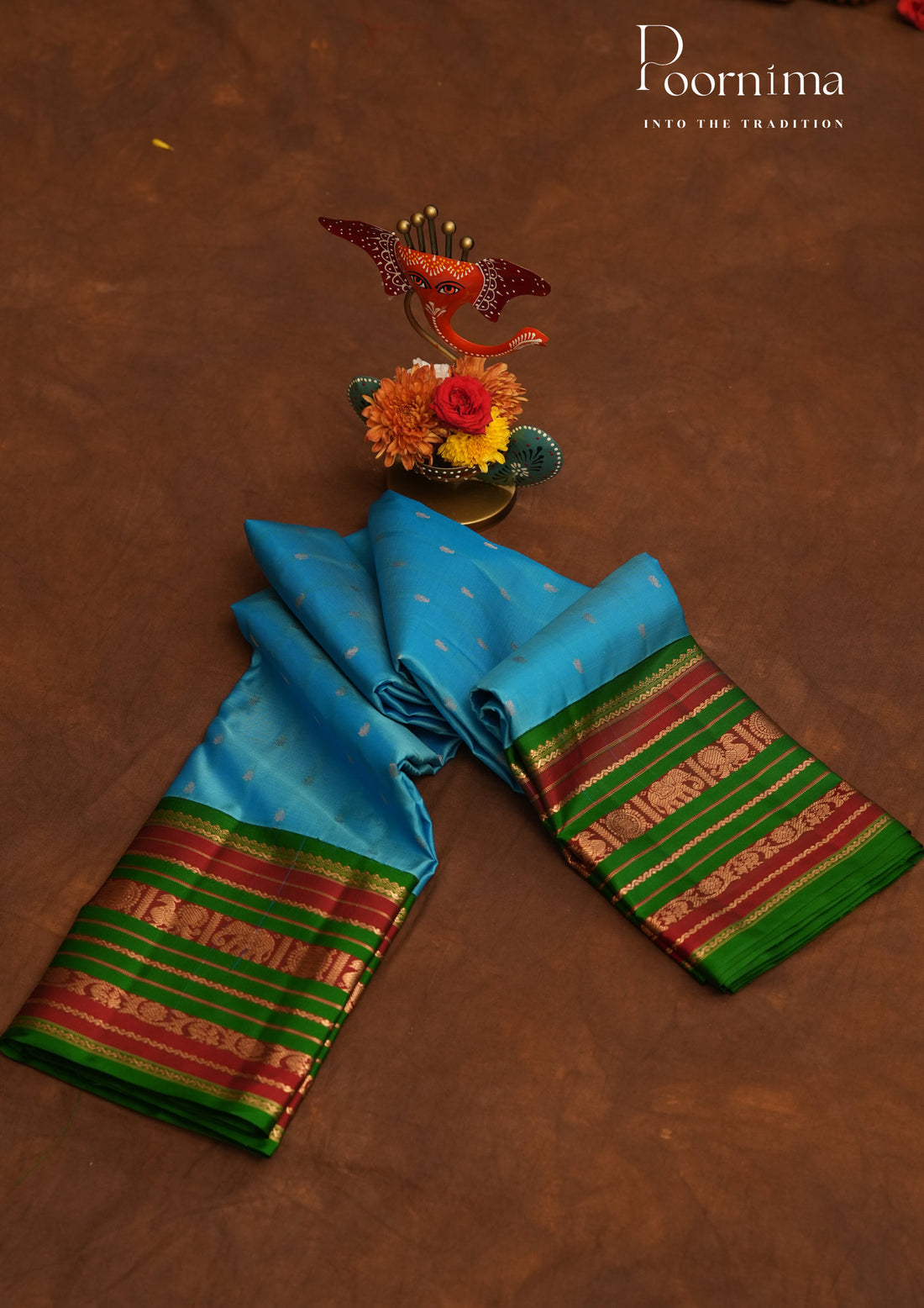 PURE VINTAGE KANCHI PATTU SAREE - KADHAMBARI SILKS