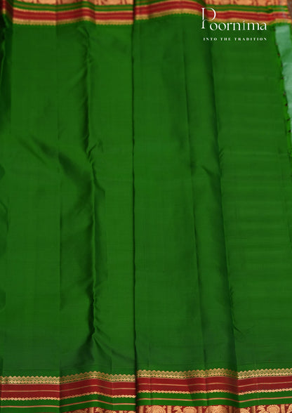PURE VINTAGE KANCHI PATTU SAREE - KADHAMBARI SILKS