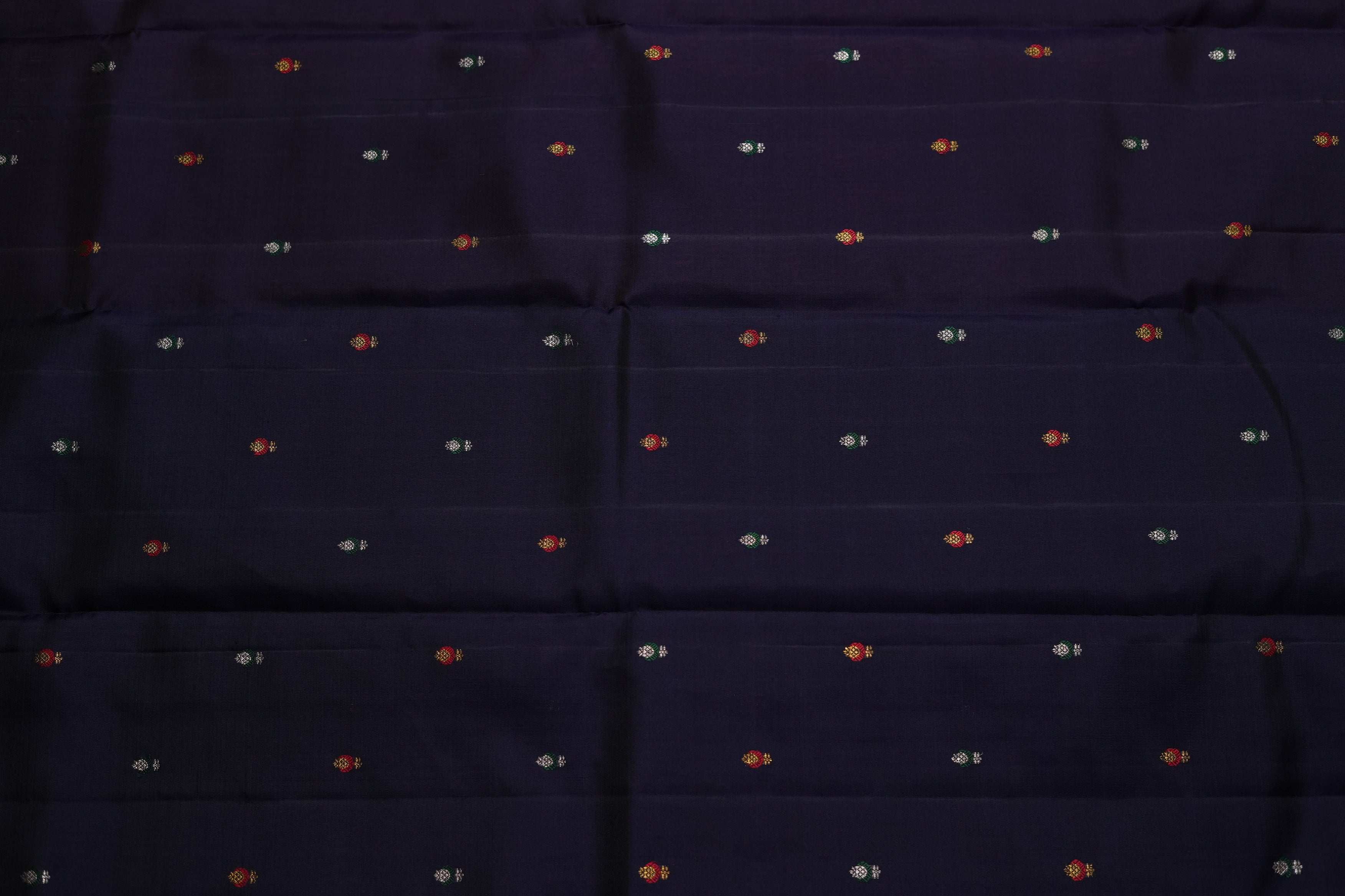 VINTAGE KANJEEVARAM - INK BLUE