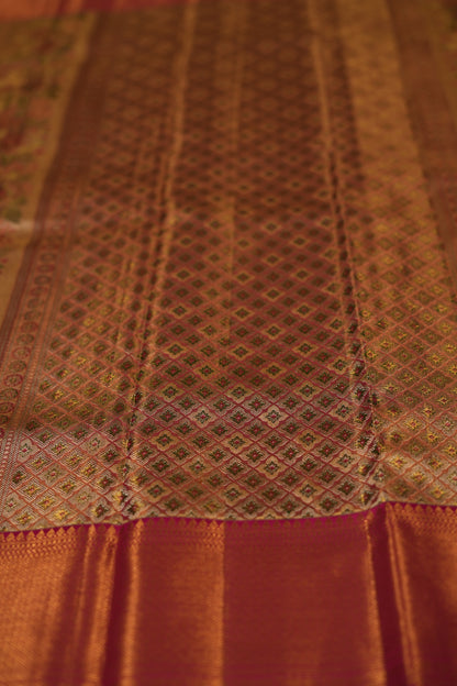 VINTAGE KANJEEVARAM- PINK PEARL