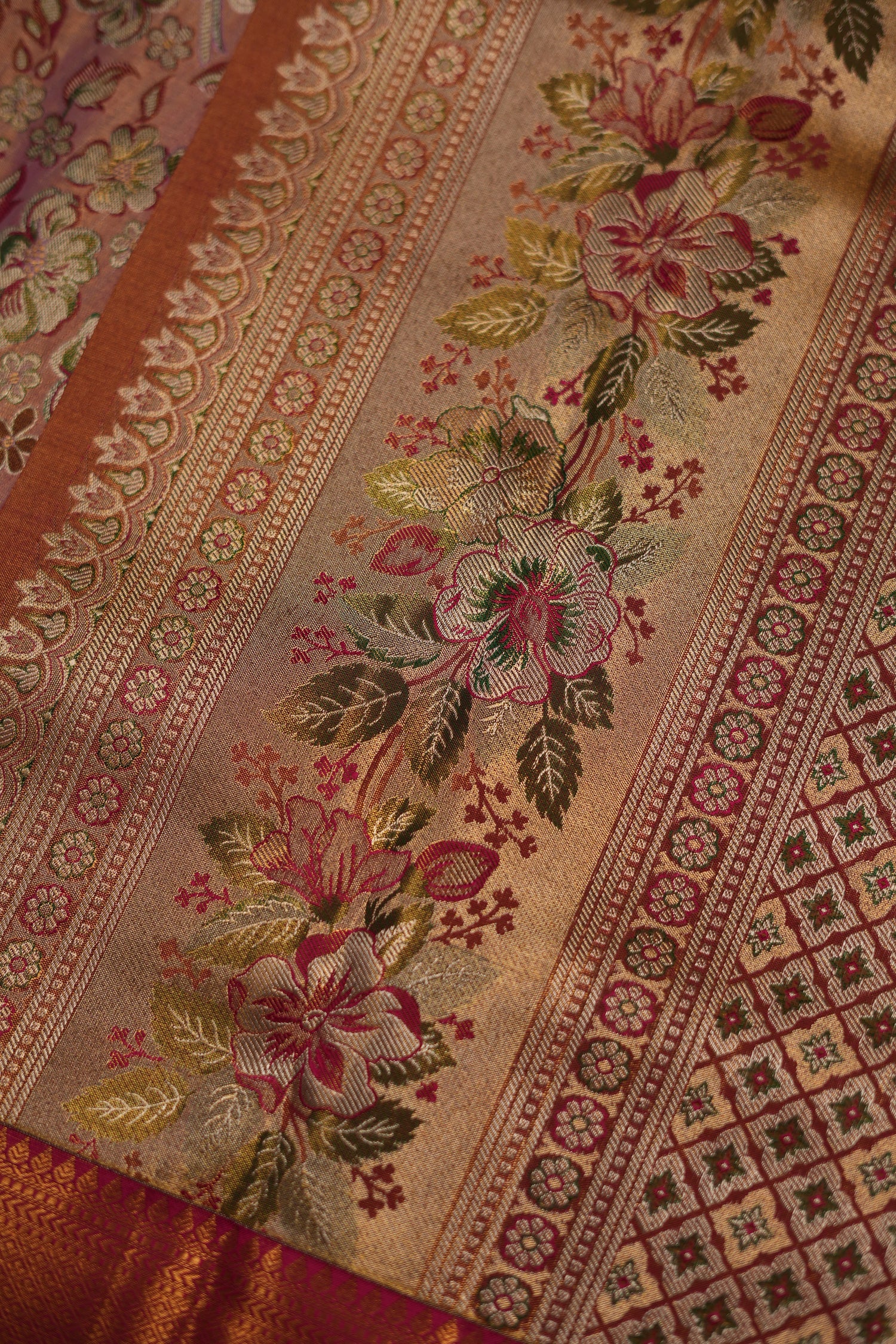 VINTAGE KANJEEVARAM- PINK PEARL