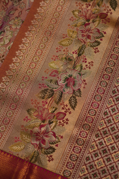 VINTAGE KANJEEVARAM- PINK PEARL