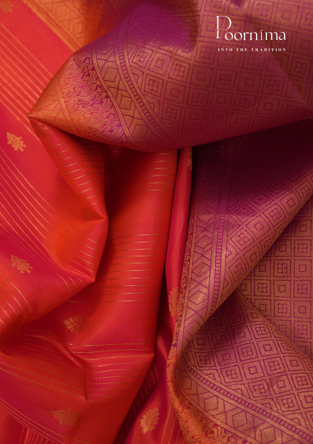 PURE VINTAGE KANCHI PATTU SAREE - KADHAMBARI SILKS