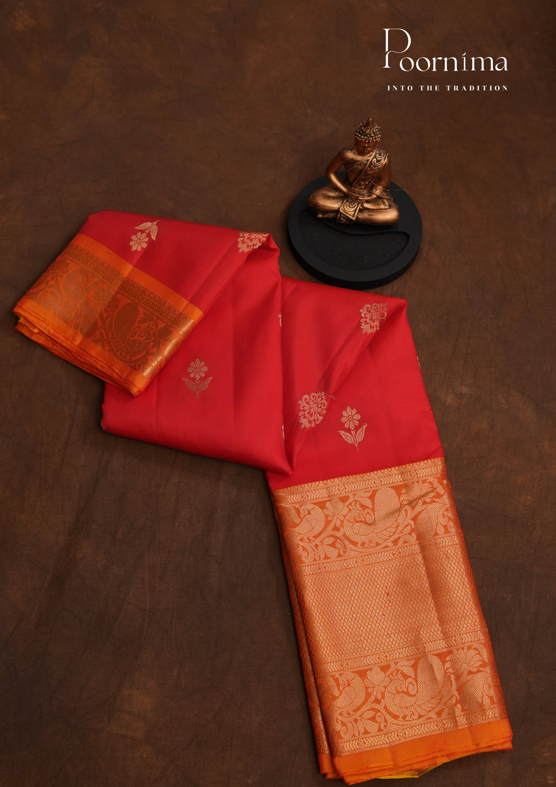PURE VINATGE KANCHI PATTU SAREE - KADHAMBARI SILKS
