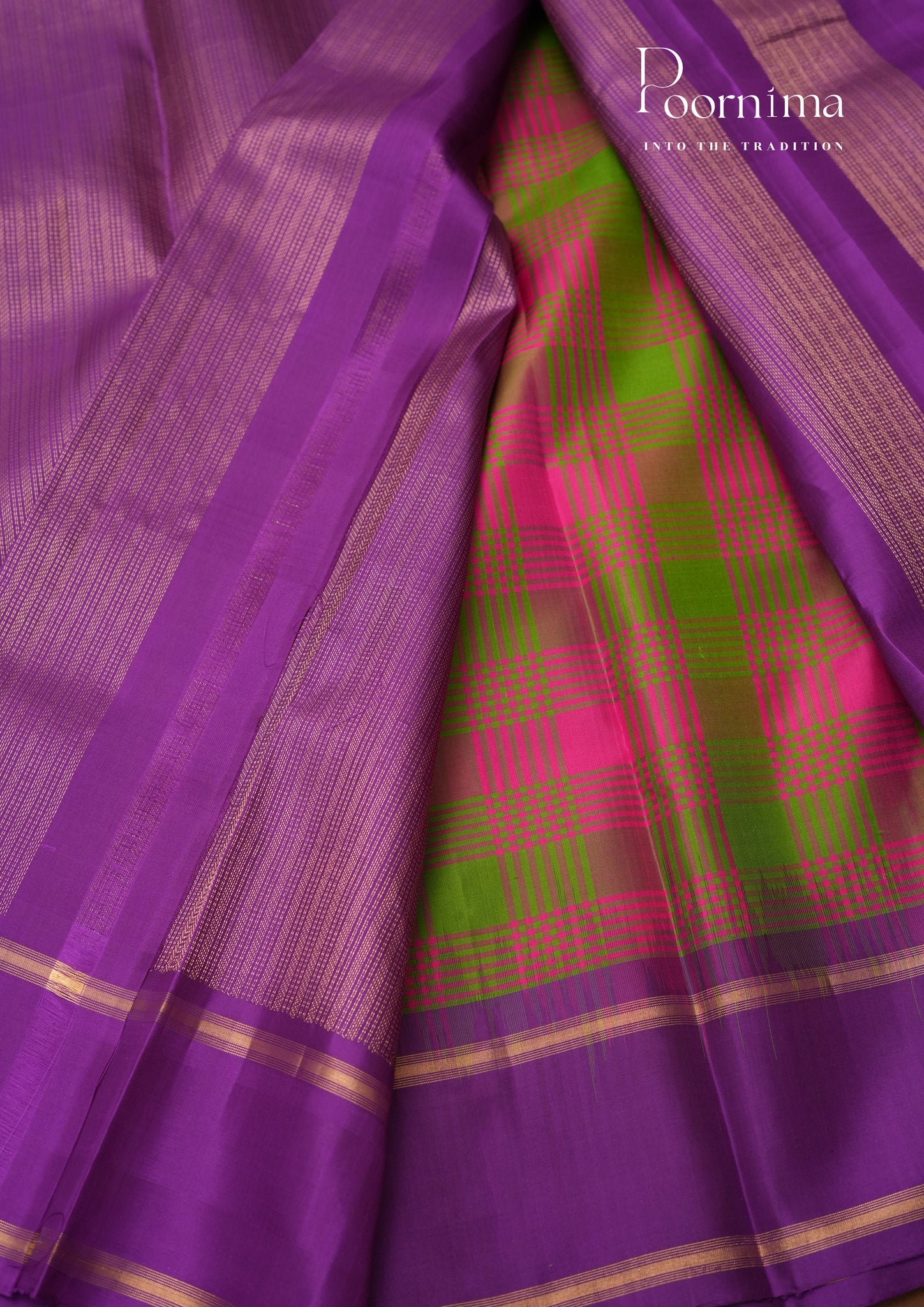 PURE VINATGE KANCHI PATTU SAREE - KADHAMBARI SILKS
