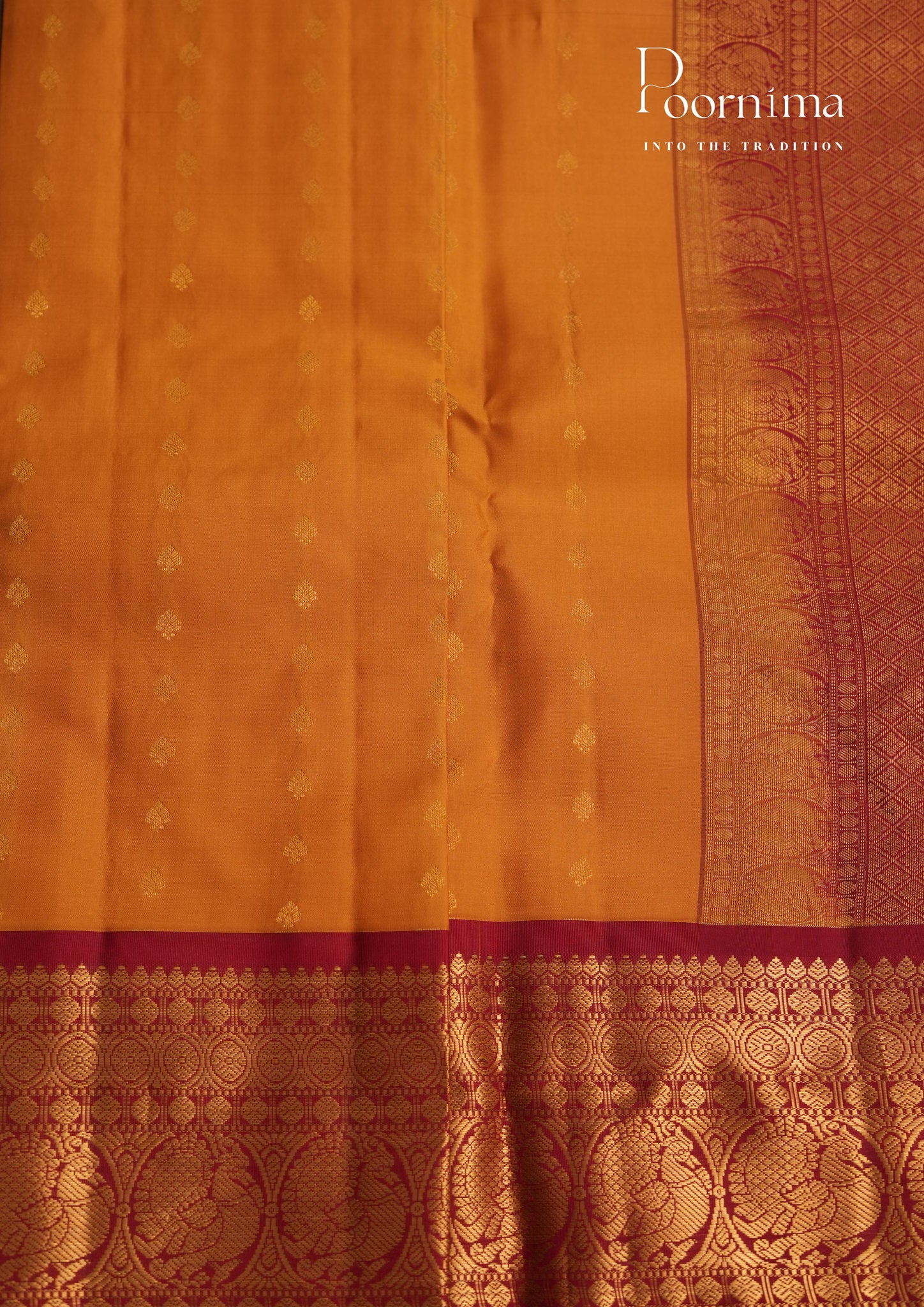 PURE VINATGE KANCHI PATTU SAREE - KADHAMBARI SILKS