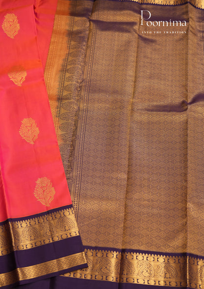 PURE VINATGE KANCHI PATTU SAREE - KADHAMBARI SILKS