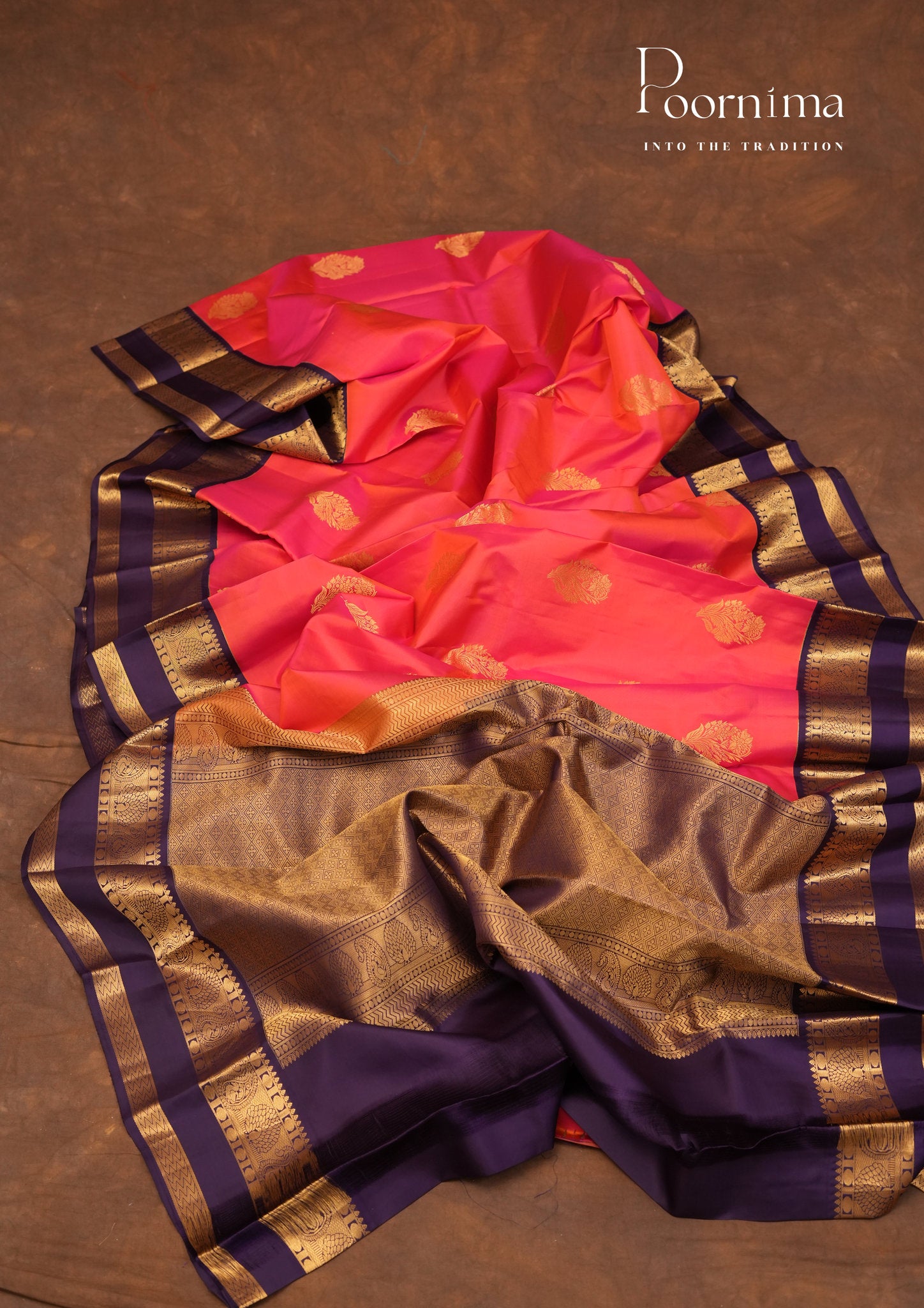 PURE VINATGE KANCHI PATTU SAREE - KADHAMBARI SILKS
