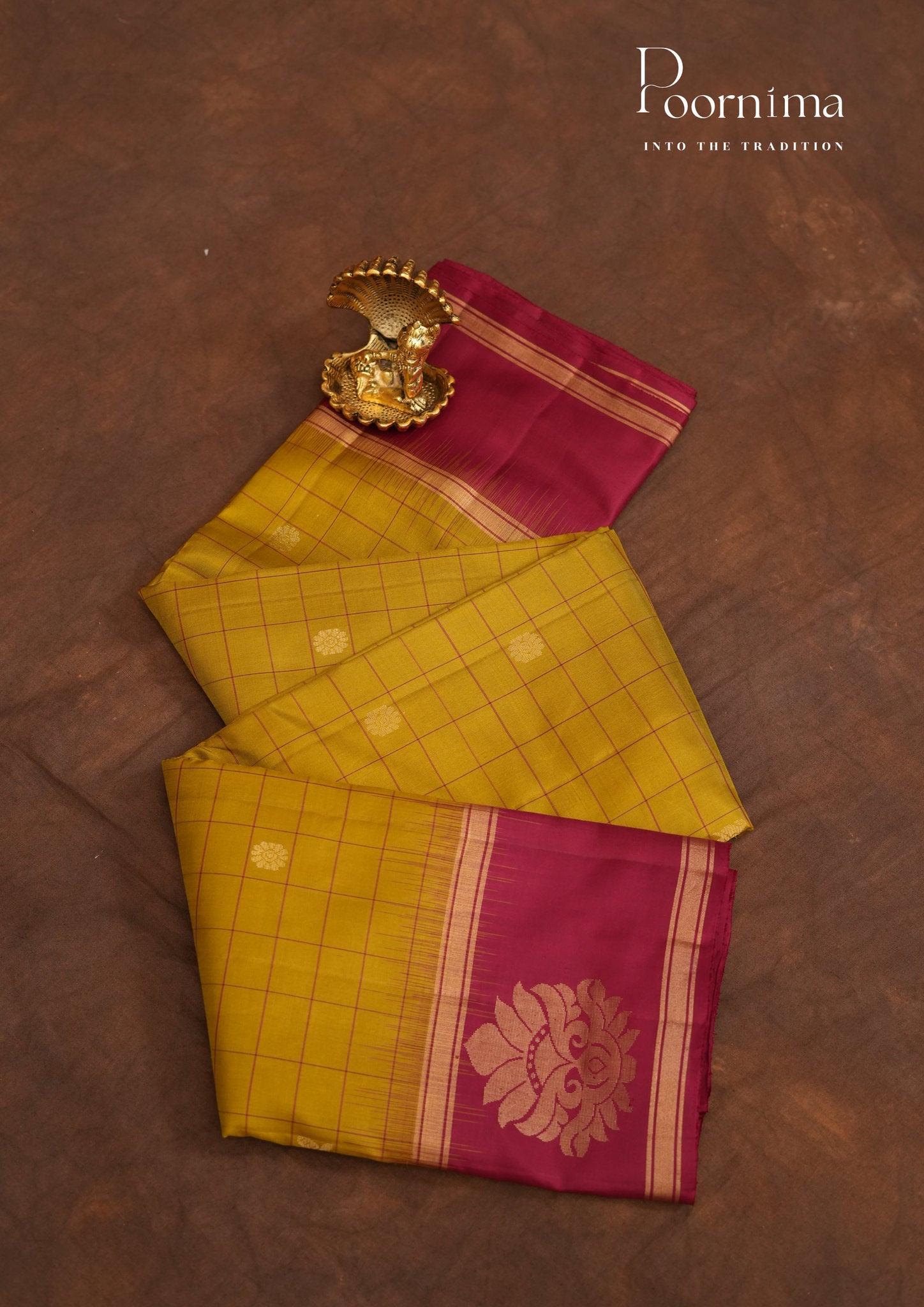 PURE VINATGE KANCHI PATTU SAREE - KADHAMBARI SILKS