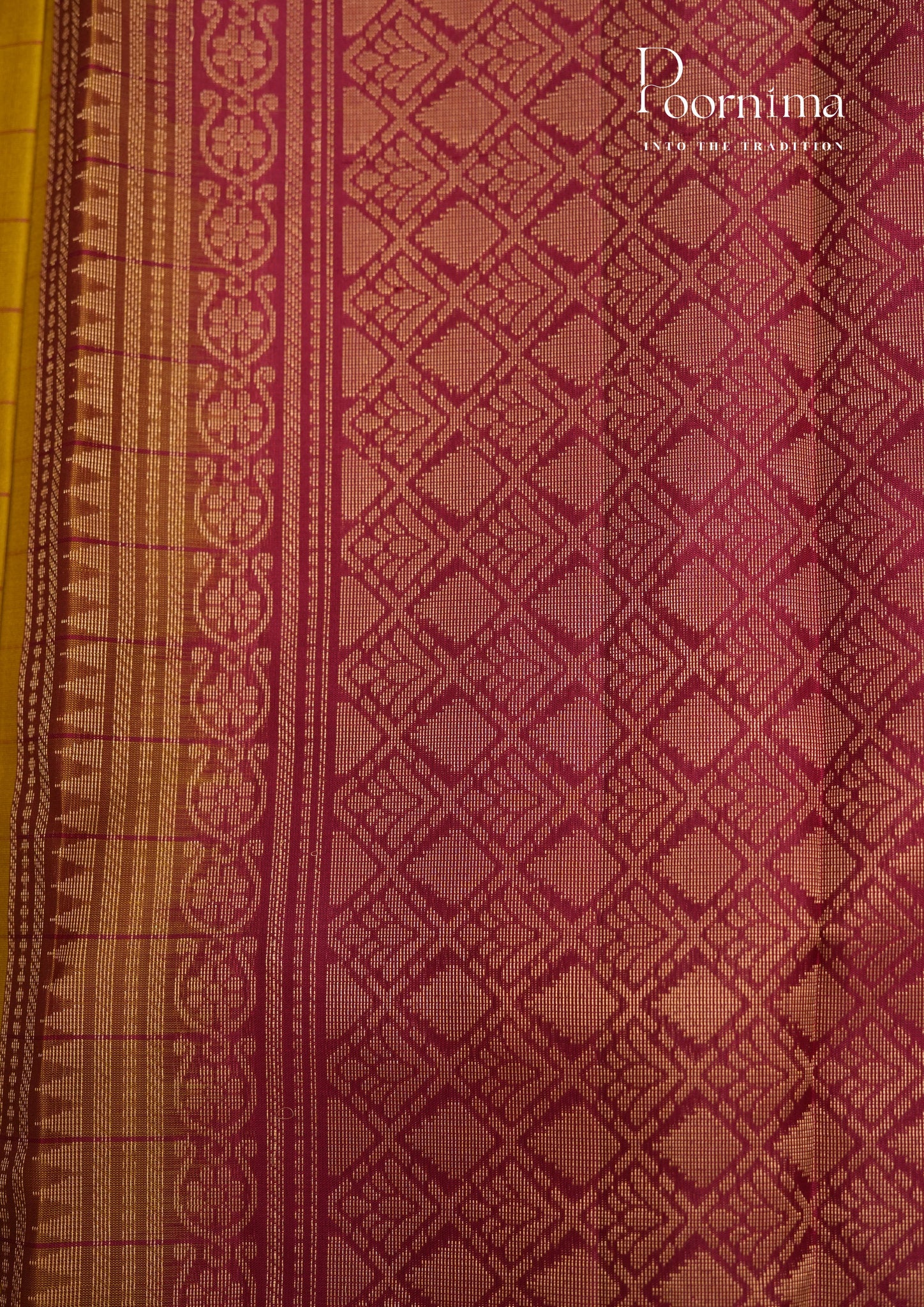 PURE VINATGE KANCHI PATTU SAREE - KADHAMBARI SILKS