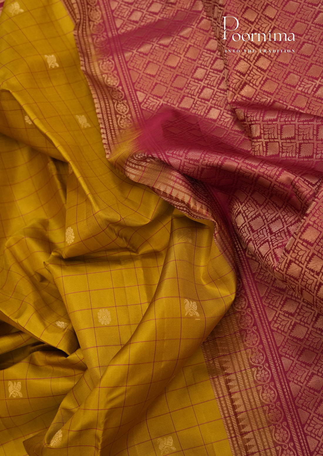 PURE VINATGE KANCHI PATTU SAREE - KADHAMBARI SILKS