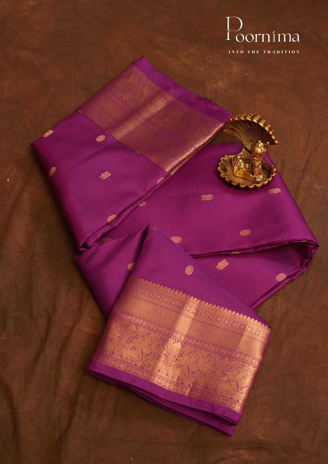PURE VINATGE KANCHI PATTU SAREE - KADHAMBARI SILKS