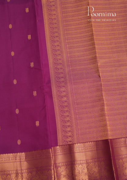 PURE VINATGE KANCHI PATTU SAREE - KADHAMBARI SILKS