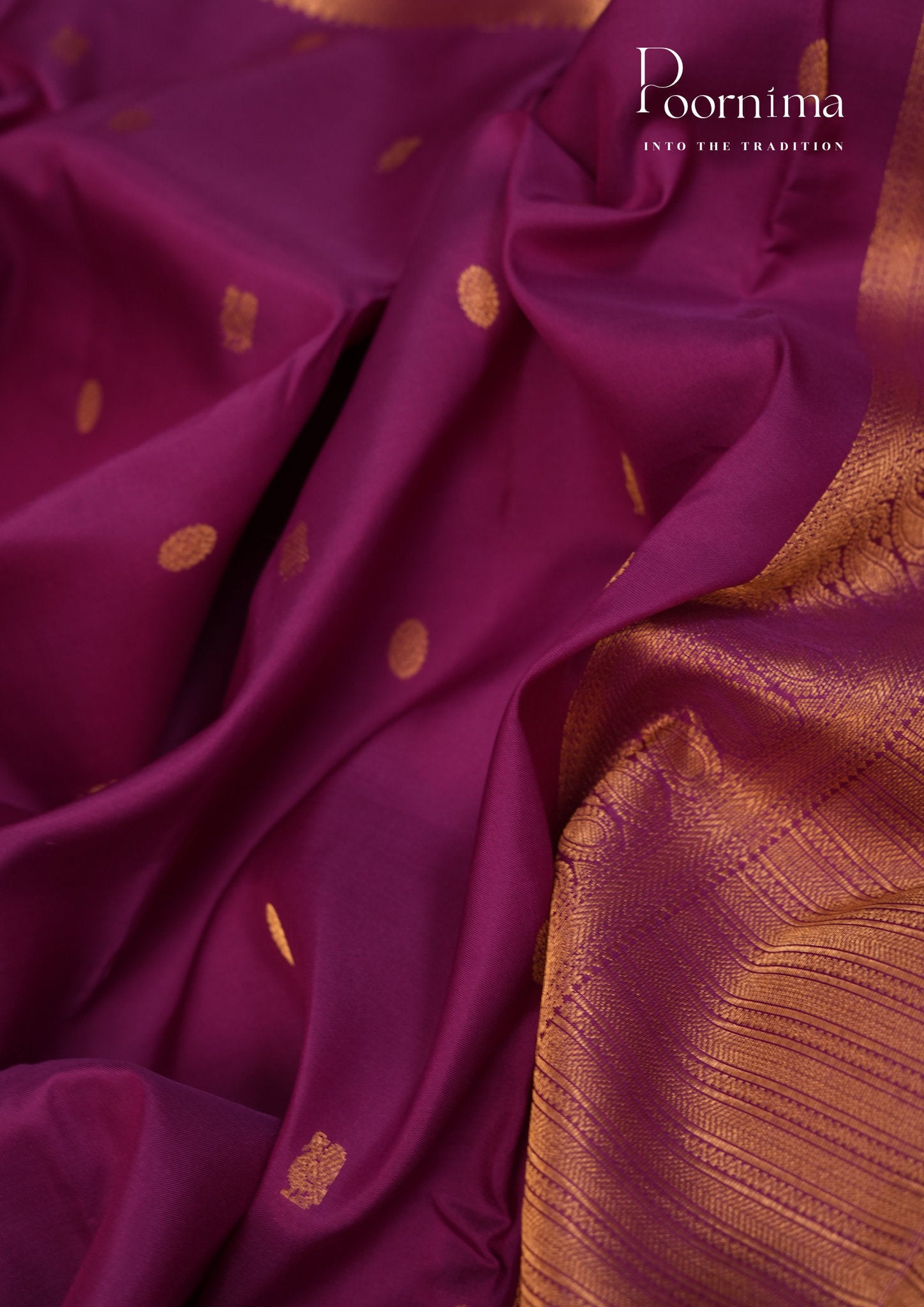 PURE VINATGE KANCHI PATTU SAREE - KADHAMBARI SILKS