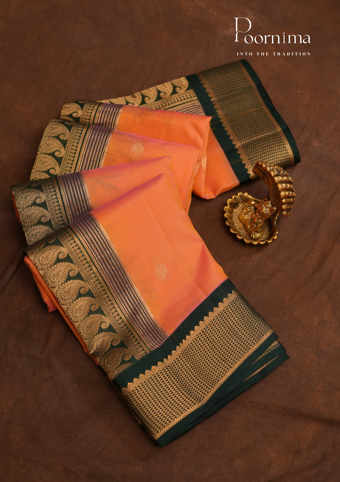 PURE VINATGE KANCHI PATTU SAREE - KADHAMBARI SILKS