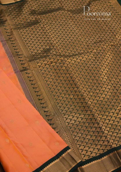 PURE VINATGE KANCHI PATTU SAREE - KADHAMBARI SILKS