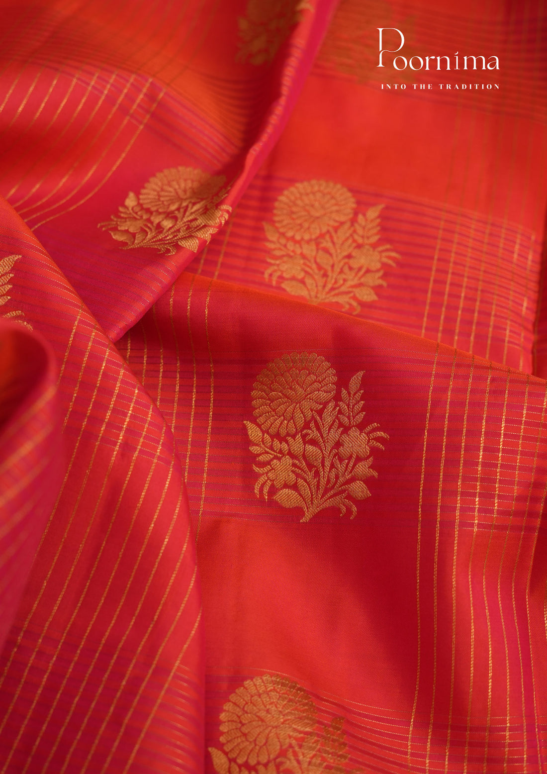 PURE VINTAGE KANCHI PATTU SAREE - KADHAMBARI SILKS