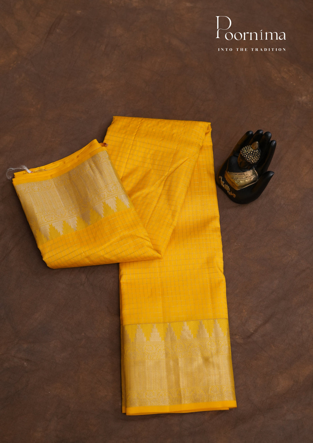 PURE VINTAGE KANCHI PATTU SAREE - KADHAMBARI SILKS