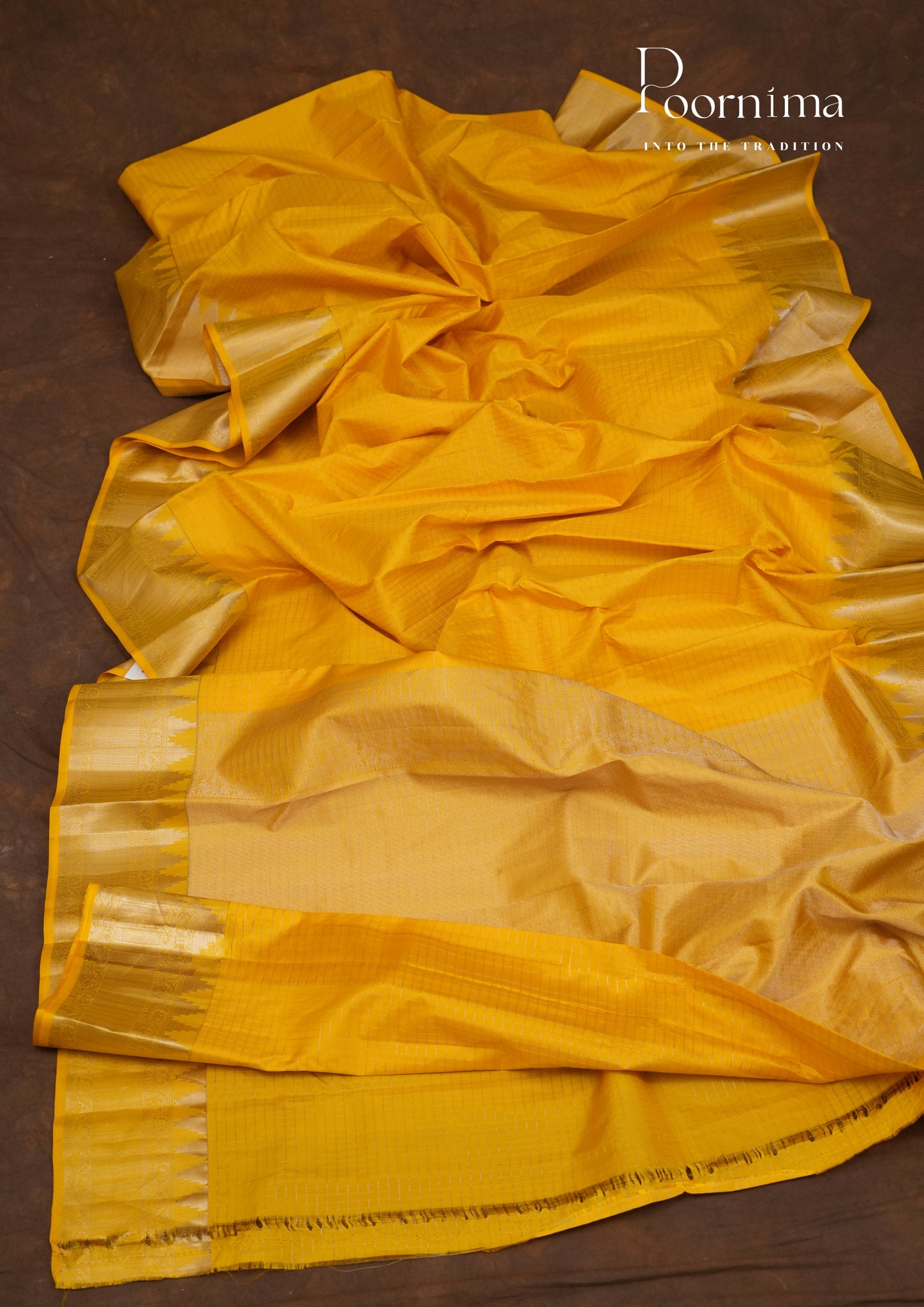 PURE VINTAGE KANCHI PATTU SAREE - KADHAMBARI SILKS