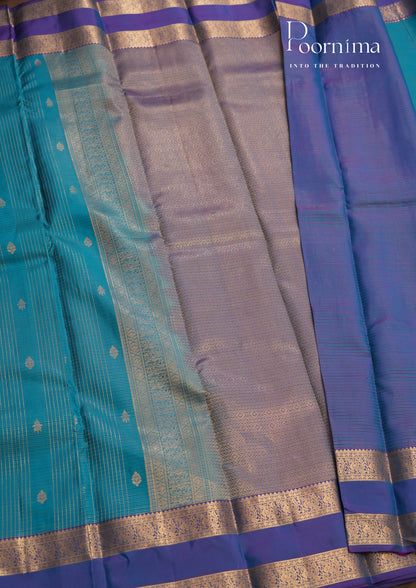 PURE VINTAGE KANCHI PATTU SAREE - KADHAMBARI SILKS