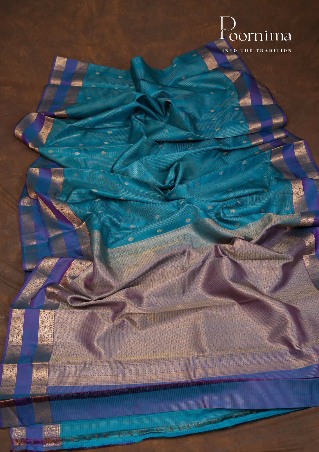 PURE VINTAGE KANCHI PATTU SAREE - KADHAMBARI SILKS
