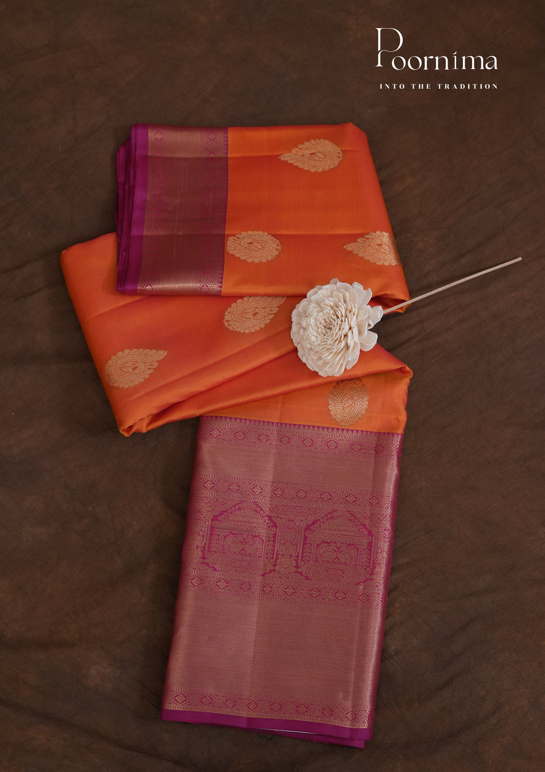 PURE VINTAGE KANCHI PATTU SAREE - KADHAMBARI SILKS