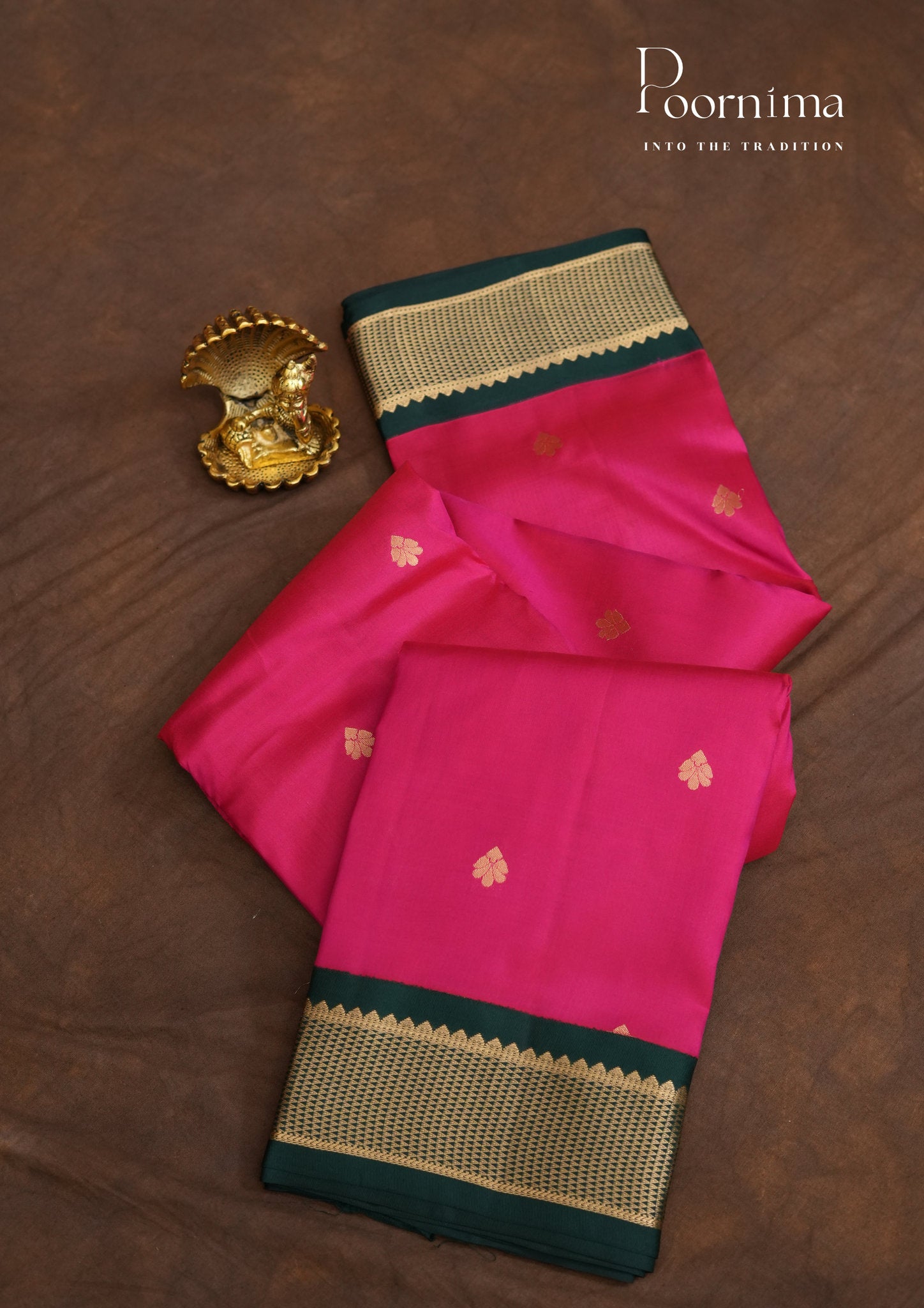 PURE VINTAGE KANCHI PATTU SAREE - KADHAMBARI SILKS