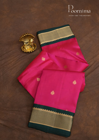 PURE VINTAGE KANCHI PATTU SAREE - KADHAMBARI SILKS
