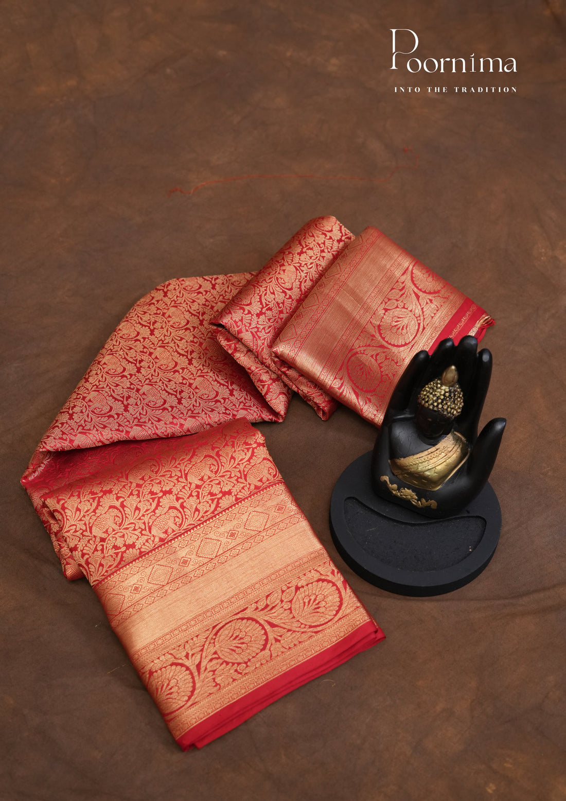 PURE VINTAGE KANCHI PATTU SAREE - KADHAMBARI SILKS