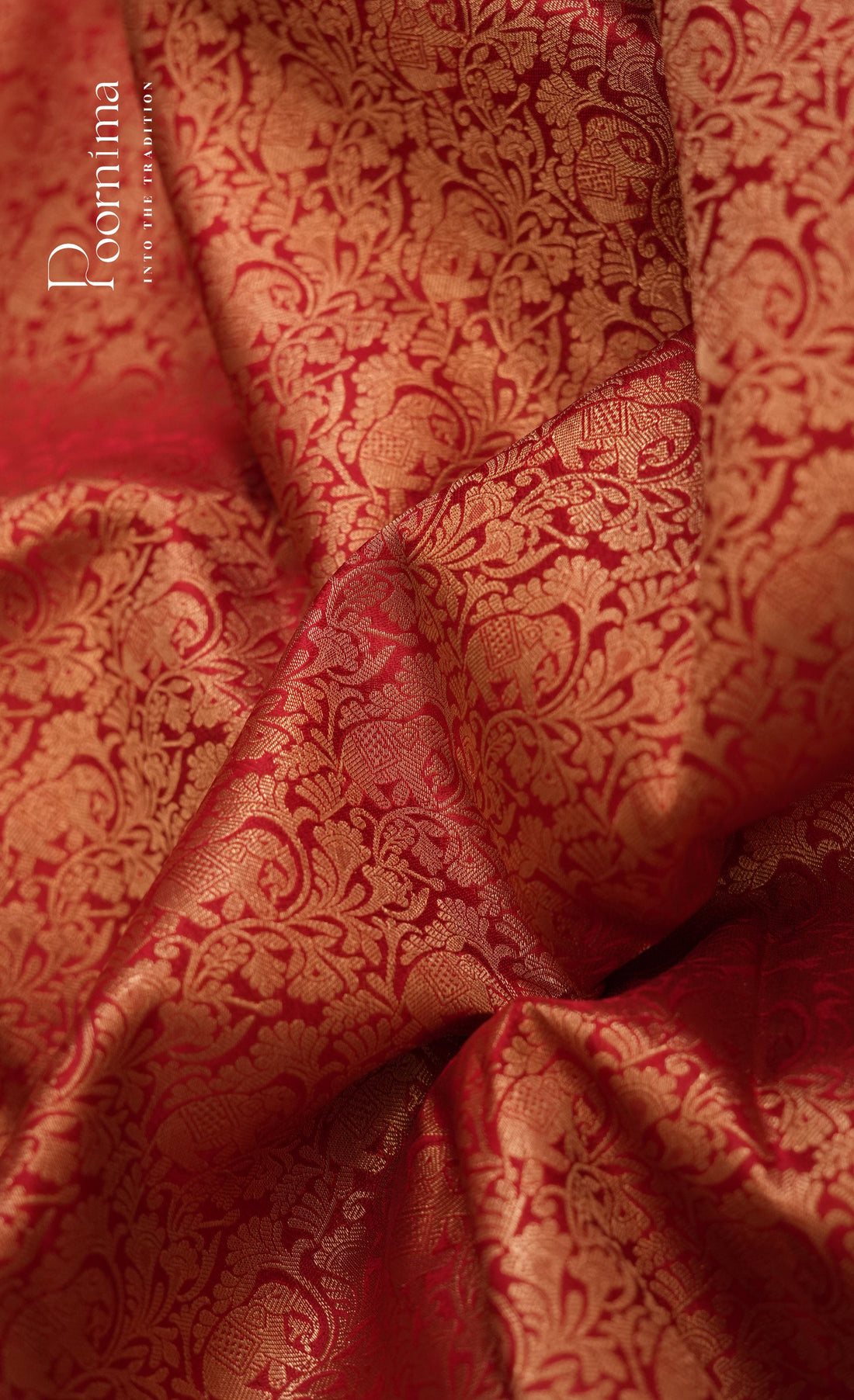 PURE VINTAGE KANCHI PATTU SAREE - KADHAMBARI SILKS