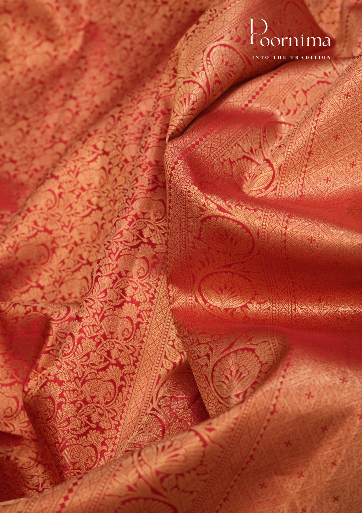 PURE VINTAGE KANCHI PATTU SAREE - KADHAMBARI SILKS