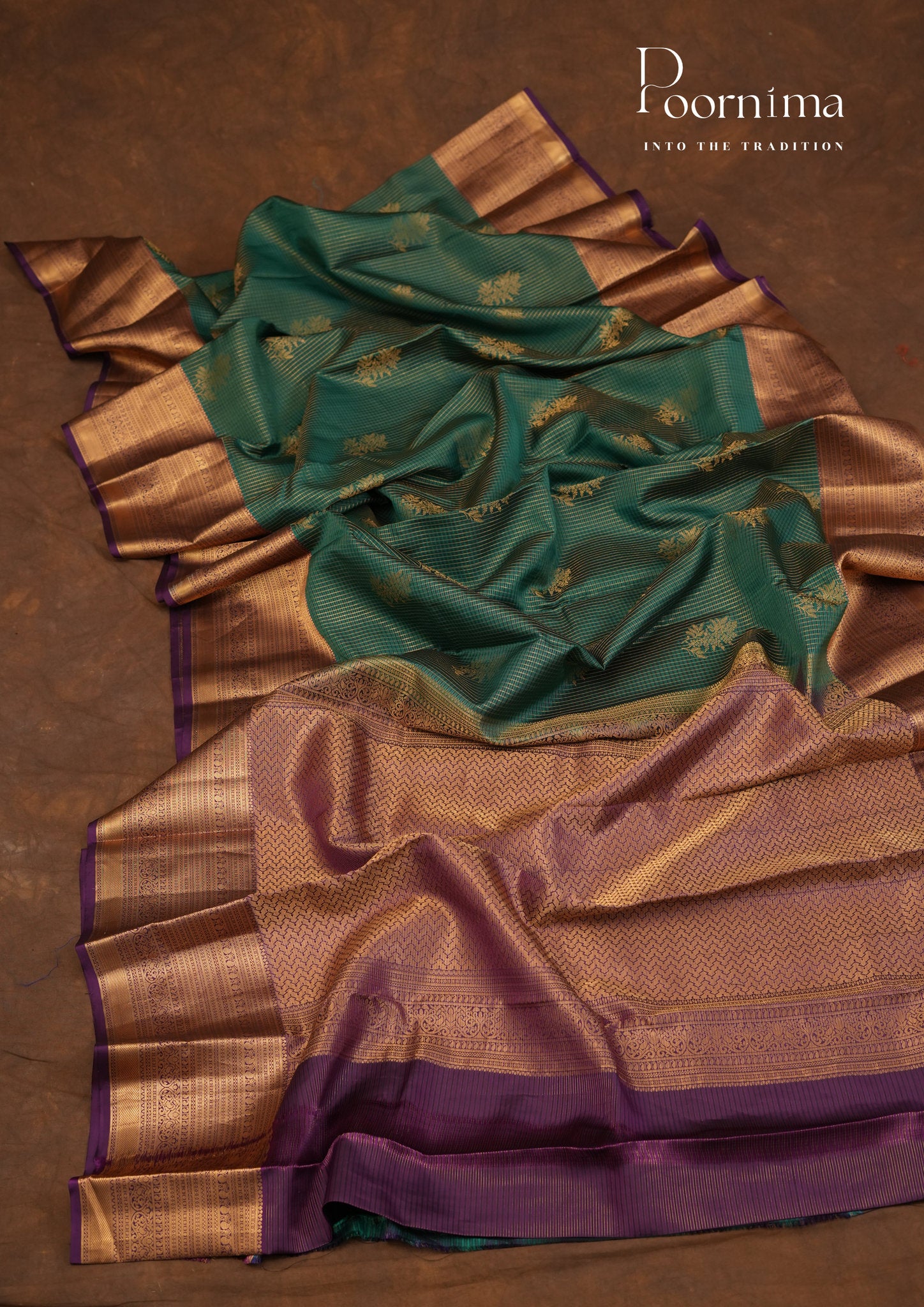 PURE VINTAGE KANCHI PATTU SAREE - KADHAMBARI SILKS