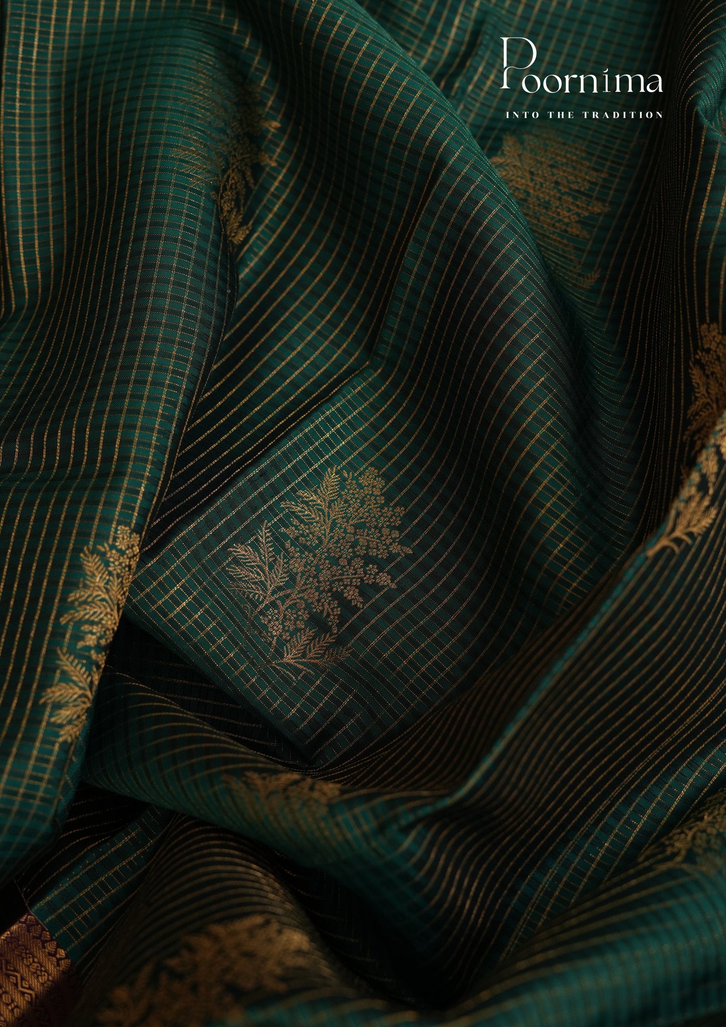 PURE VINTAGE KANCHI PATTU SAREE - KADHAMBARI SILKS