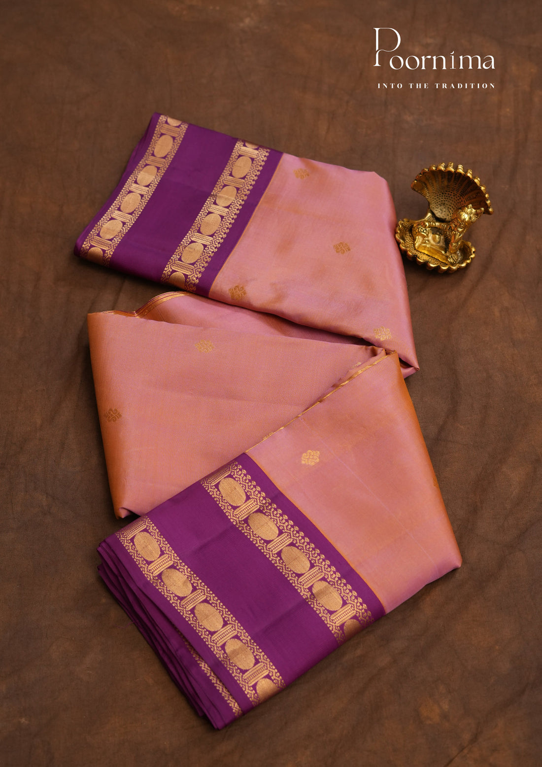 PURE VINTAGE KANCHI PATTU SAREE - KADHAMBARI SILKS