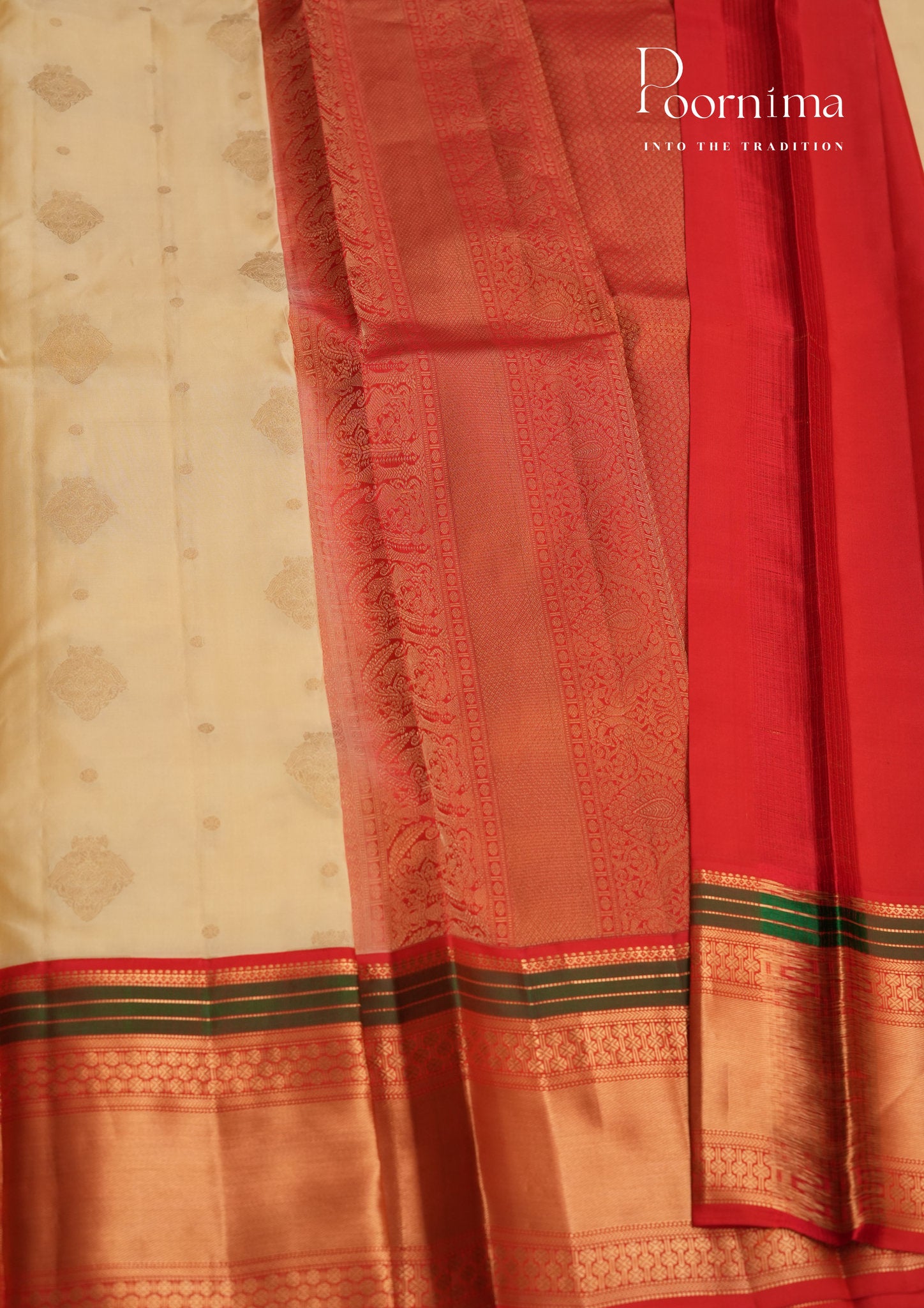 PURE VINATGE KANCHI PATTU SAREE - KADHAMBARI SILKS