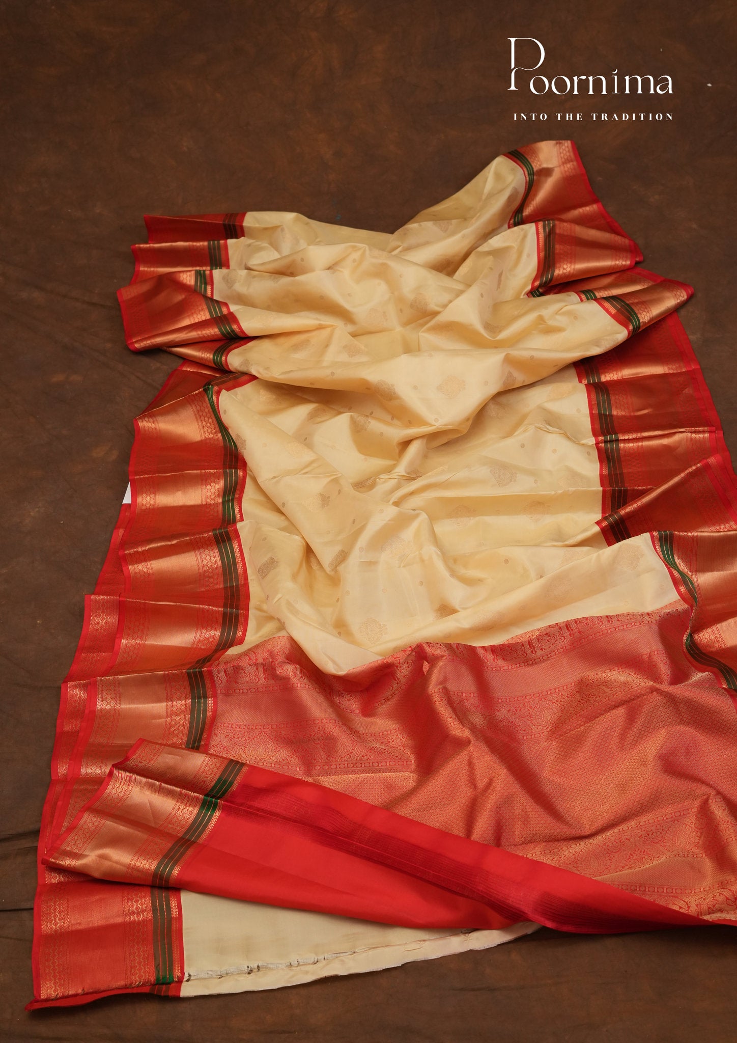 PURE VINATGE KANCHI PATTU SAREE - KADHAMBARI SILKS