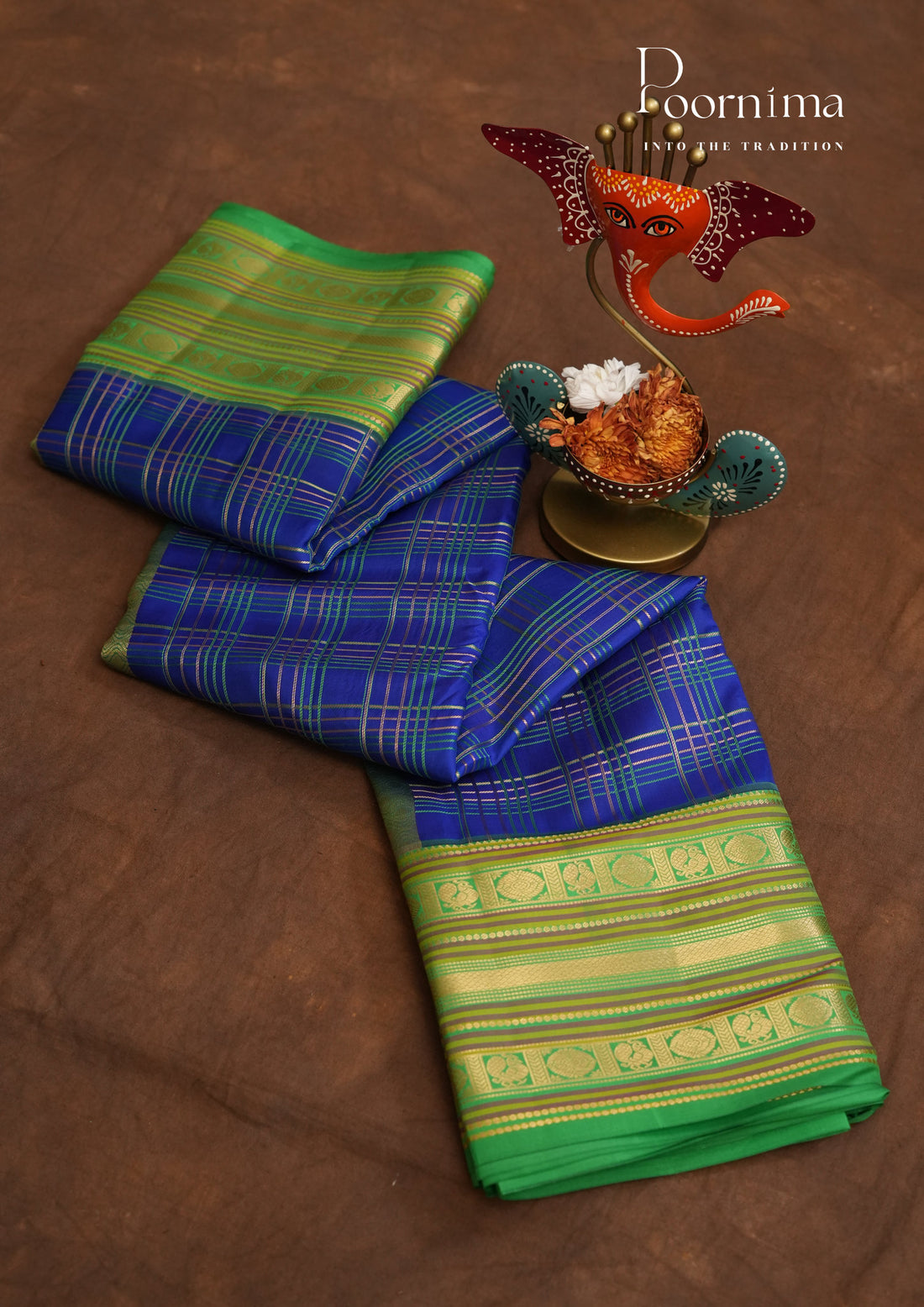 PURE VINATGE KANCHI PATTU SAREE - KADHAMBARI SILKS