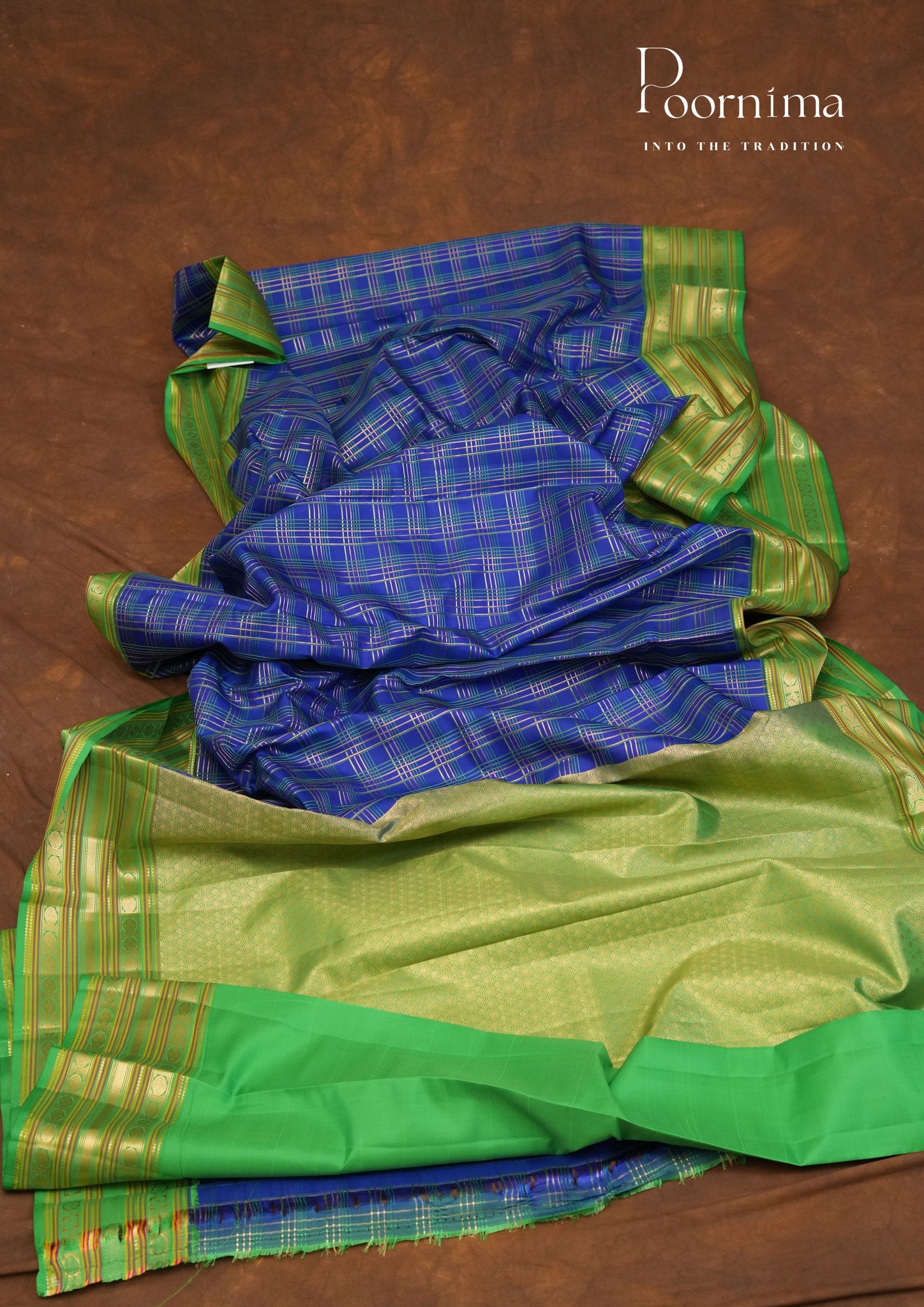 PURE VINATGE KANCHI PATTU SAREE - KADHAMBARI SILKS