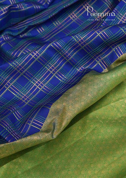 PURE VINATGE KANCHI PATTU SAREE - KADHAMBARI SILKS